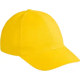 Pro Basic Cap - 6 Panel Yellow